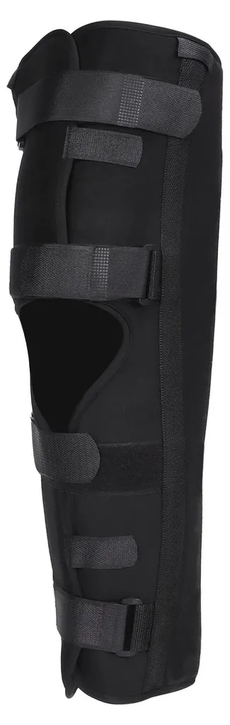 Orthèse de genou anti-dévissement avec 4 sangles réglables - Taille L