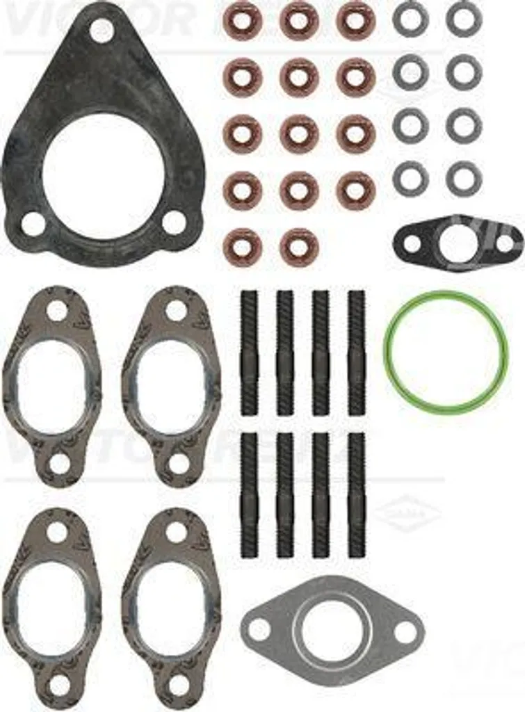 Kit de montage turbocompresseur VICTOR REINZ 04-10023-01 pour Audi A3 8L