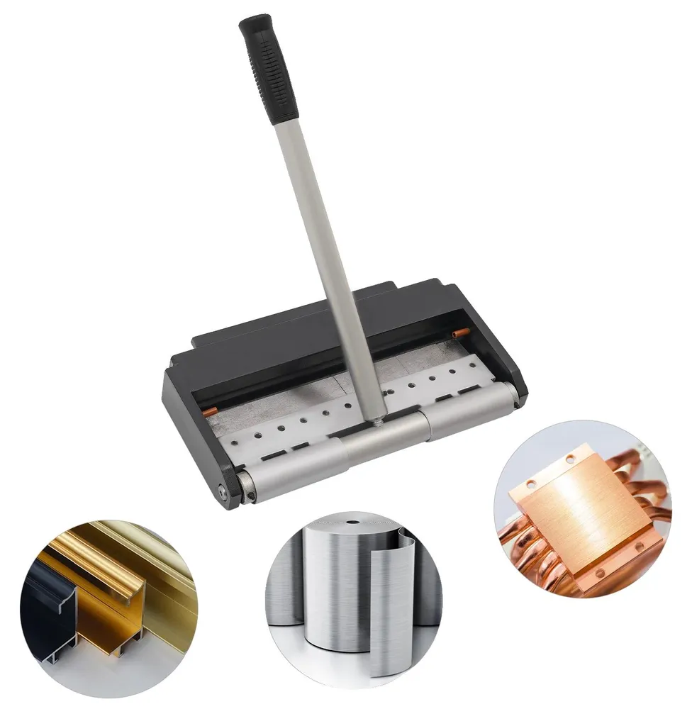 Plieuse manuelle 300mm acier 45# avec angle de pliage réglable 0-90°