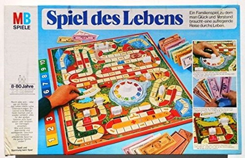 Hasbro Spiel des Lebens Gesellschaftspiel Brettspiel Produktbild 