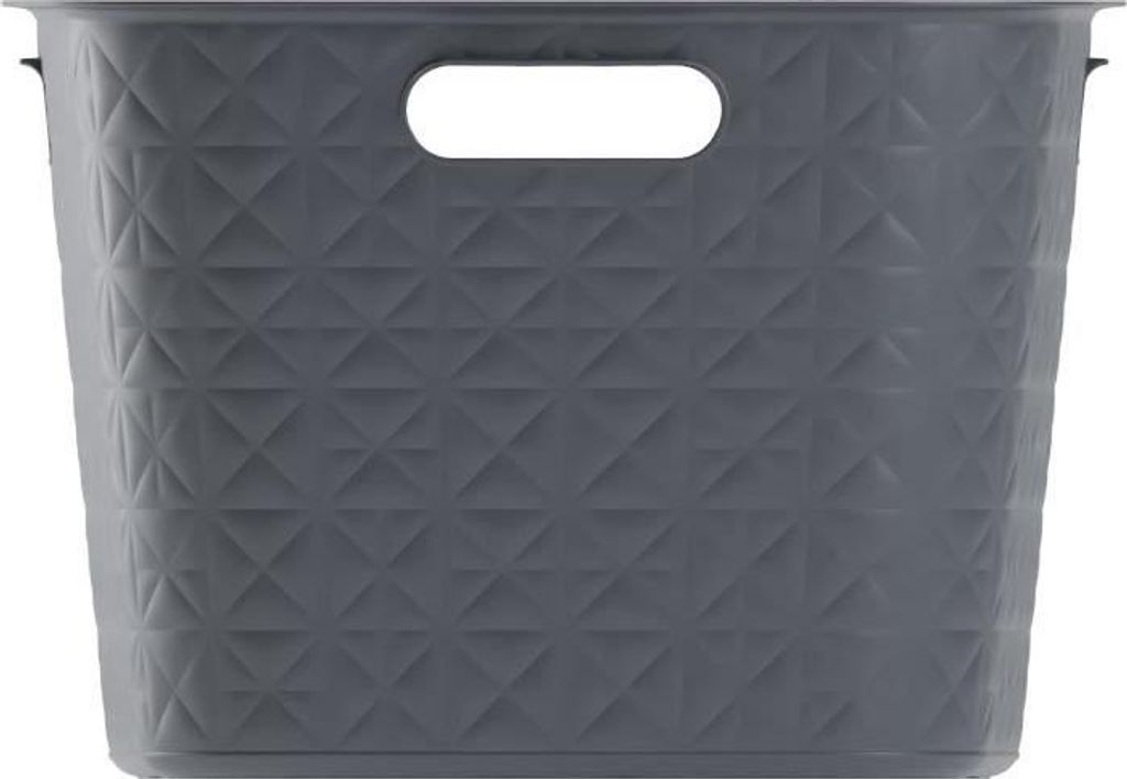 Wäschekorb, Curver Softex, 45 L, Grau
