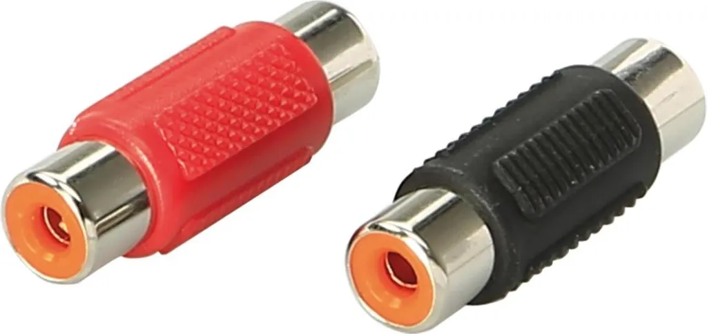Connettori RCA Cinch Femmina Rosso Nero | Ricambi Audio da Telaio Qualità
