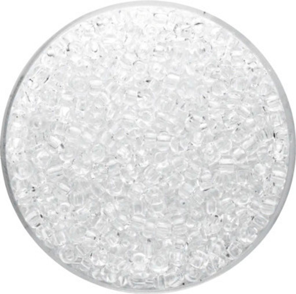 Rocailles transparent kristall 2,6 mm 17 g Produktbild 