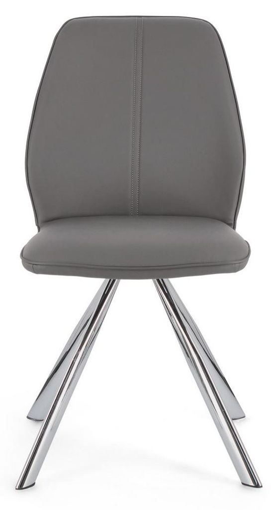 4er Set Stühle Maxwell 44 x 62 x 88 cm Stahl Polyurethan Produktbild 