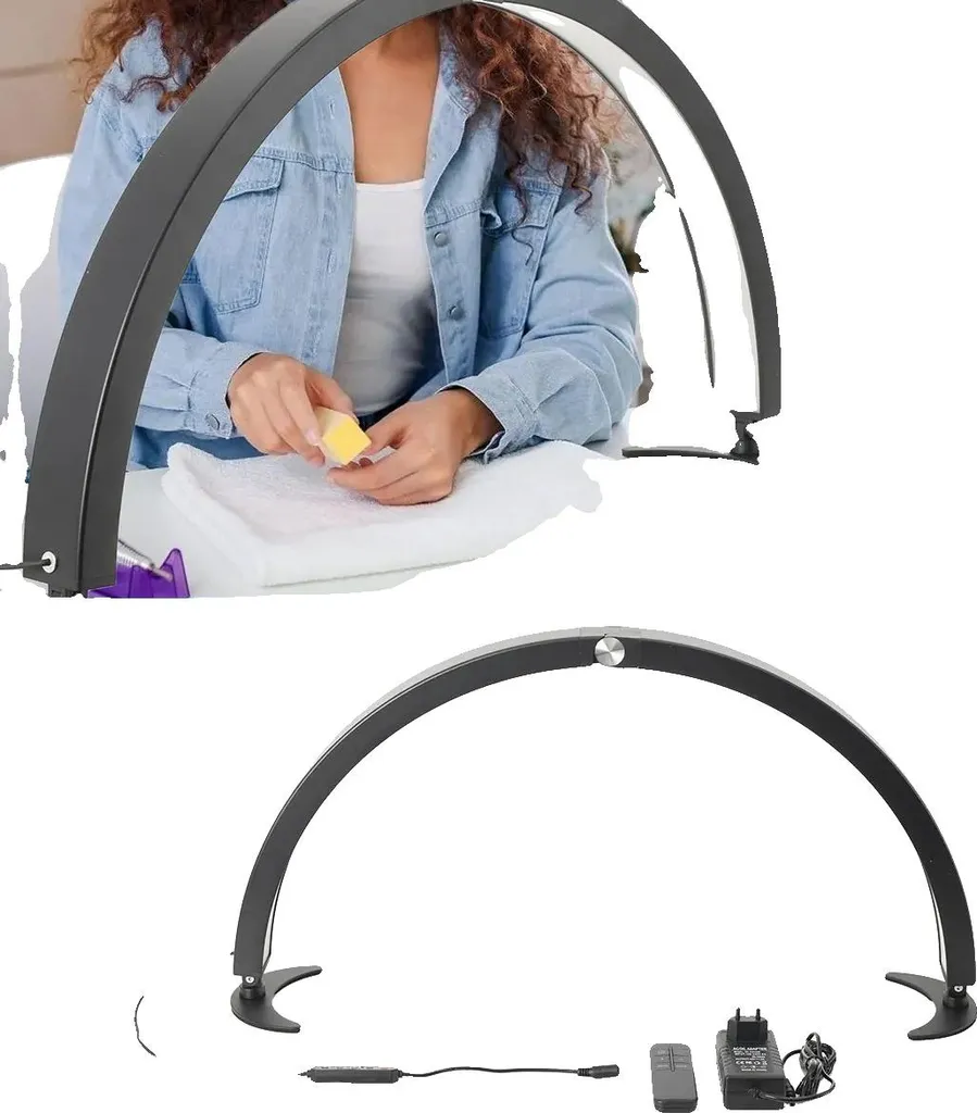 Lampe pour ongles multi-usage avec variateur continu et télécommande