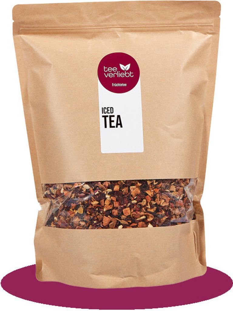 teeverliebt - Iced Tea Früchtetee | 1kg Produktbild 