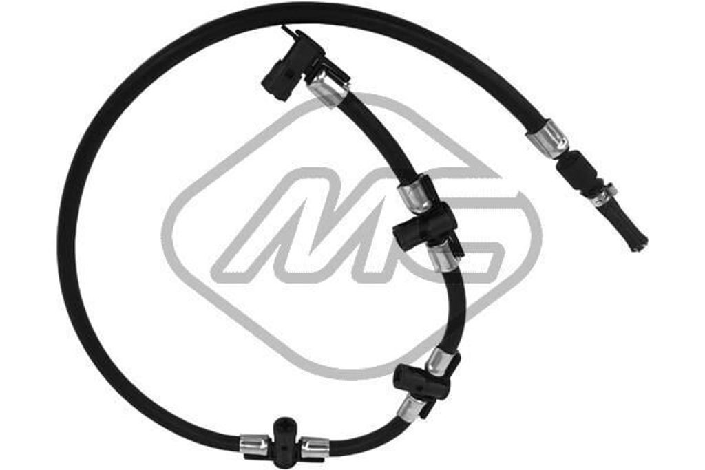 Metalcaucho 33005 Leckkraftstoff-Schlauch passend für MERCEDES-BENZ SPRINTER 3,5-t Kasten (906) Rücklaufleitung Common Rail