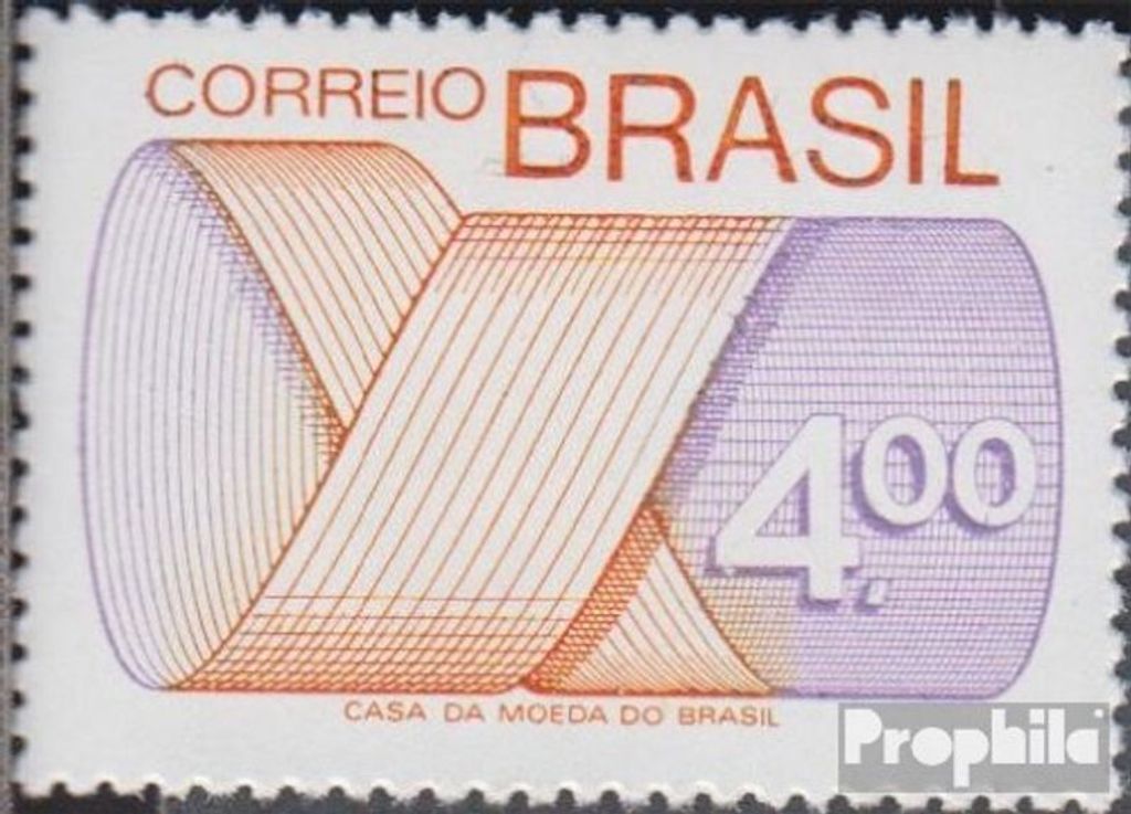 Briefmarken Brasilien 1975 Mi 1482 (kompl.Ausg.) postfrisch Freimarke