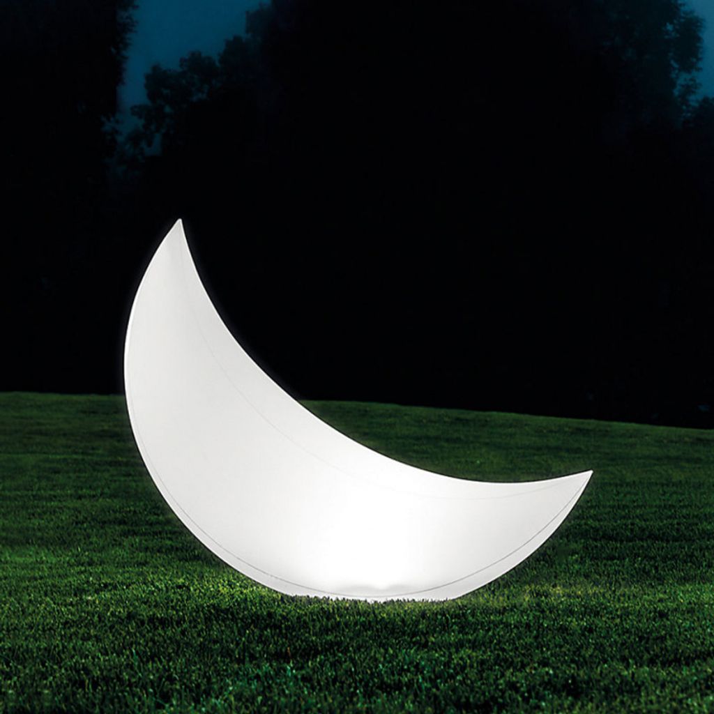 aufblasbarer Halbmond mit LED-Licht 135 x 43 cm Produktbild 2