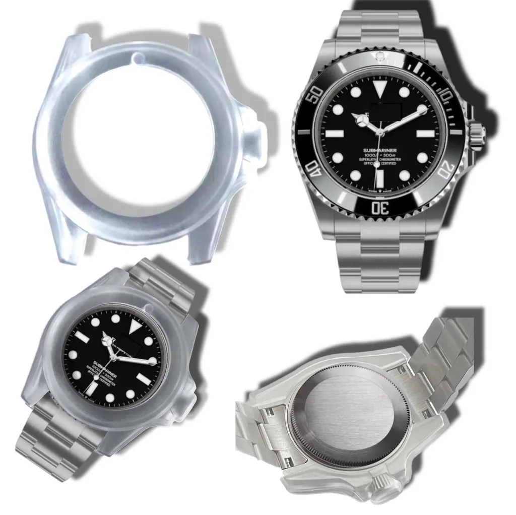 Étui de Protection Rolex Submariner en Silicone pour Addiesdive 40mm