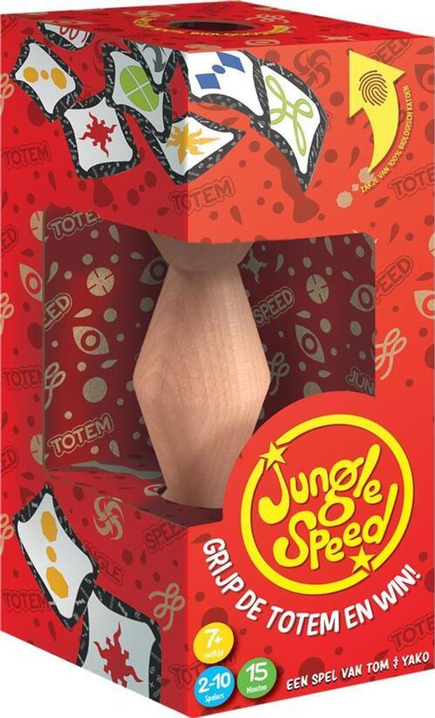 Asmodee Jungle Speed Eco Pack, Kartenspiel, Party, 7 Jahr(e), 15 min, Familienspiel