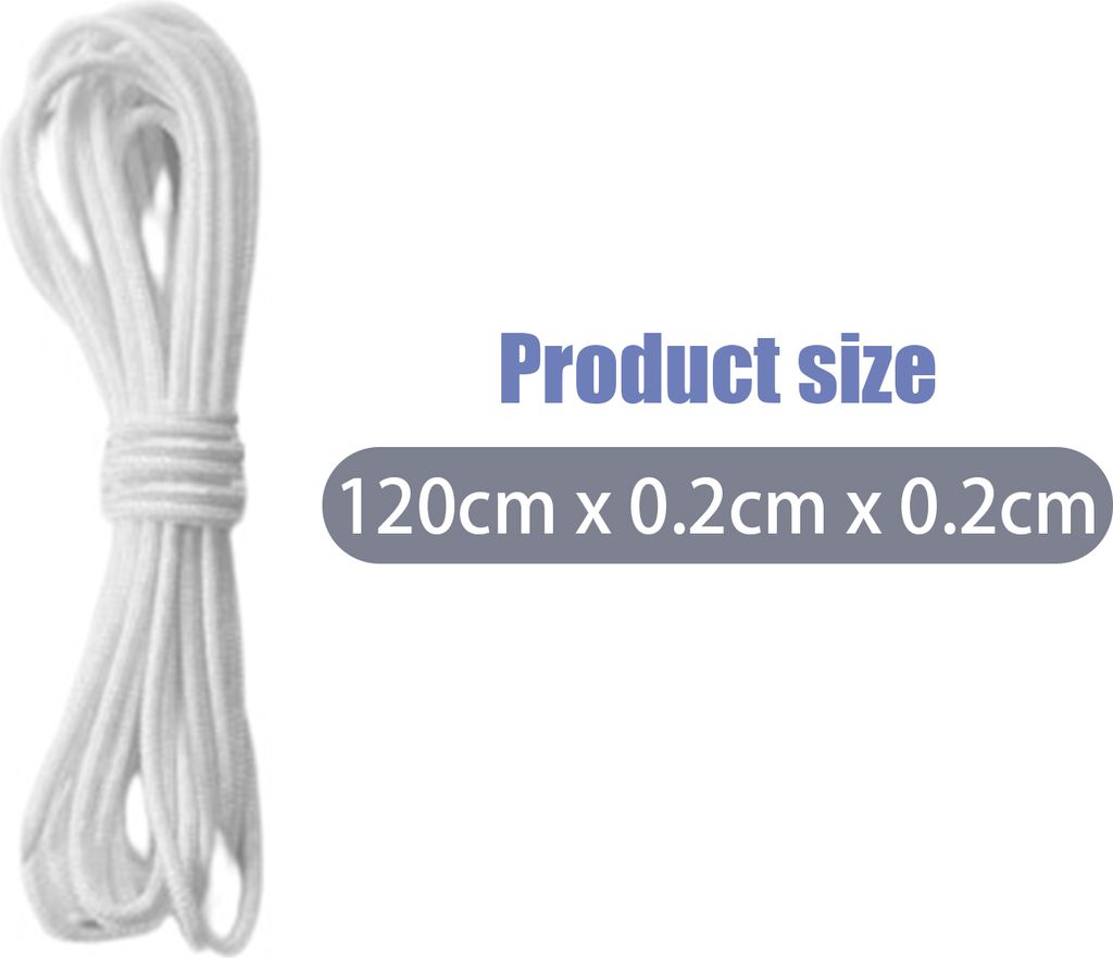 INF Lacets de chaussures Salomon Quicklace Blanc S