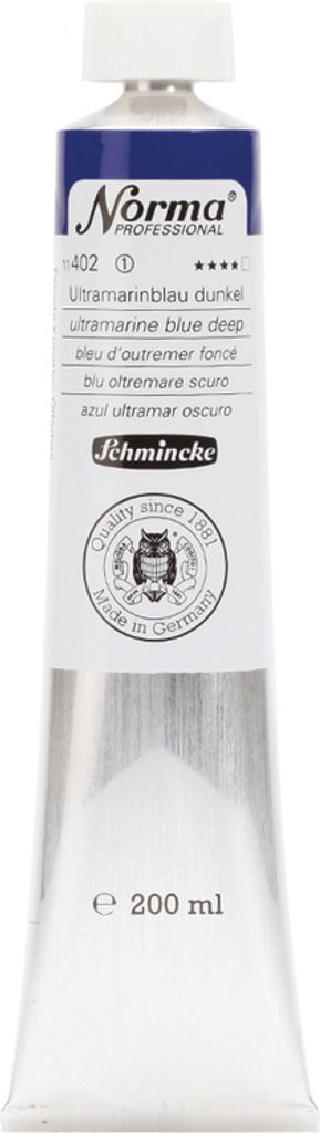 Schmincke 200ml Norma Professional Ultramarinblau dunkel Öl 11 402 015