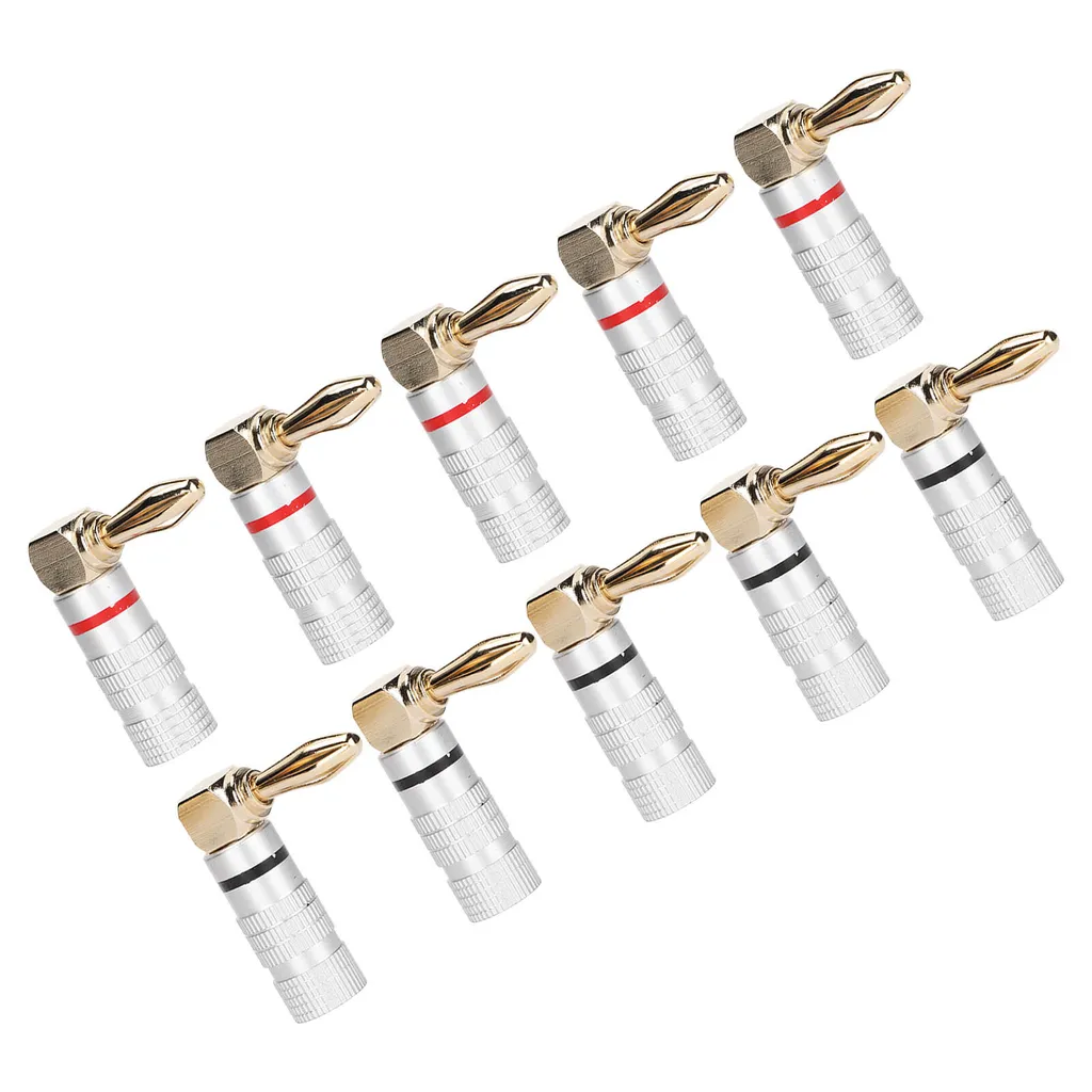 Connettori Audio Banana Premium - Design Elegante per Speaker Hi-Fi