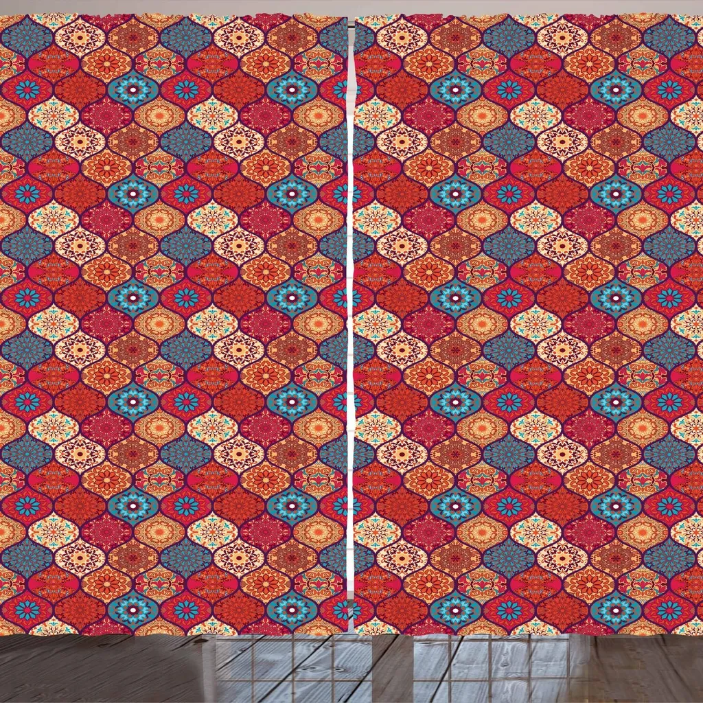 Tenda Orientale Arande Retrò 280x225 cm - Natura Primaverile Marocchina