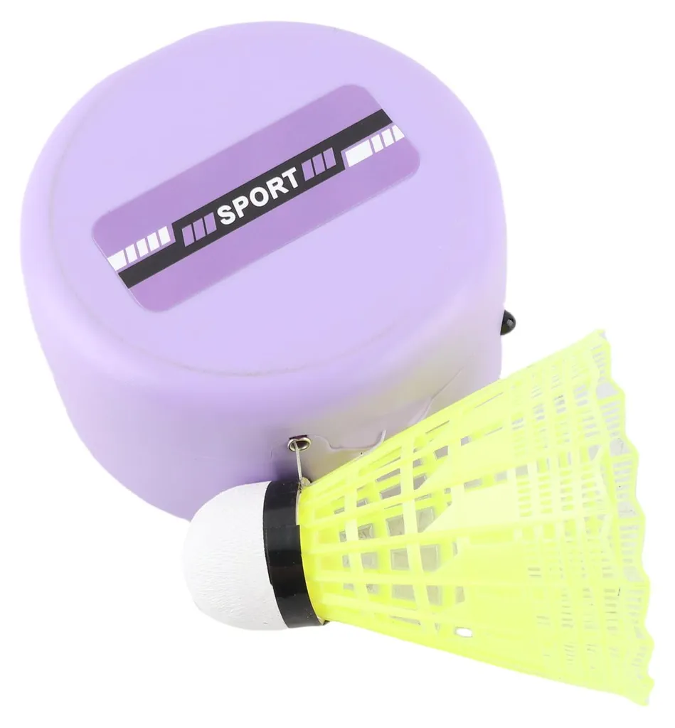 Machine à volant badminton individuelle avec télécommande et rebond kit - 5