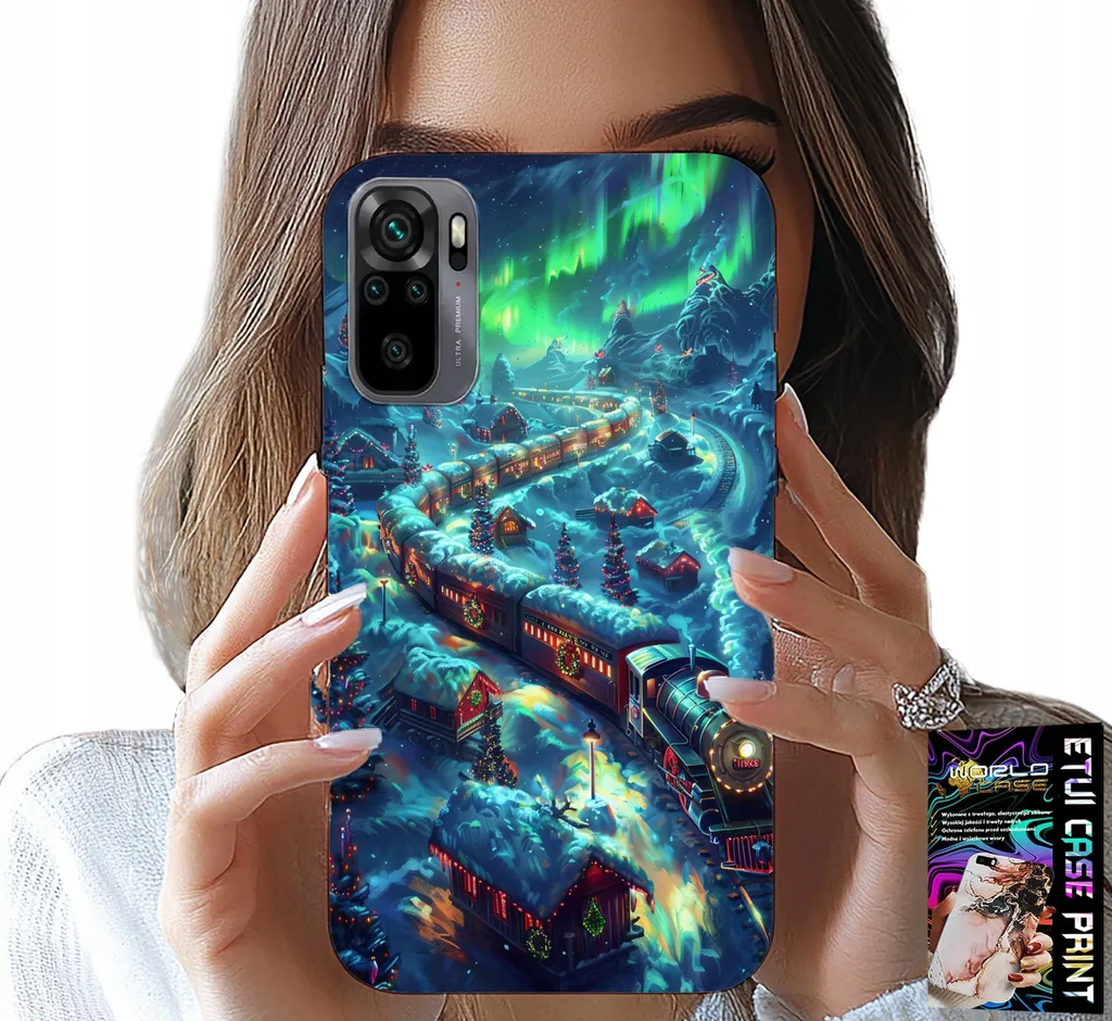 Cover Xiaomi Note 10/10S Natale Trenino - Must-Have delle Feste