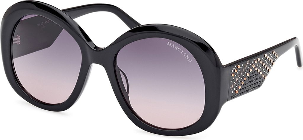 Guess Marciano Gm00015 Damen-sonnenbrille Schwarz Mann Schwarz One Size