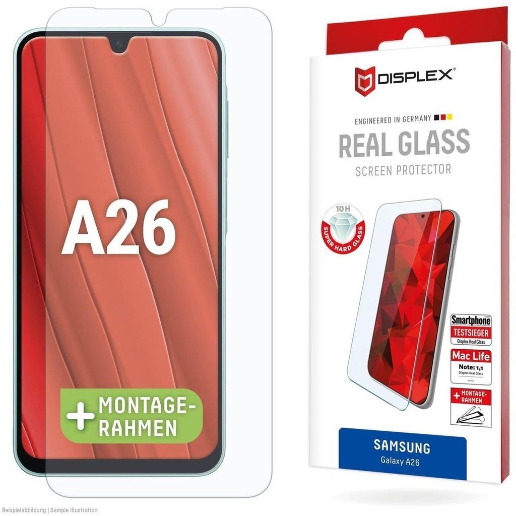 Displex Panzerglas (10H, 2D) für Samsung Galaxy A26, Produktbild 