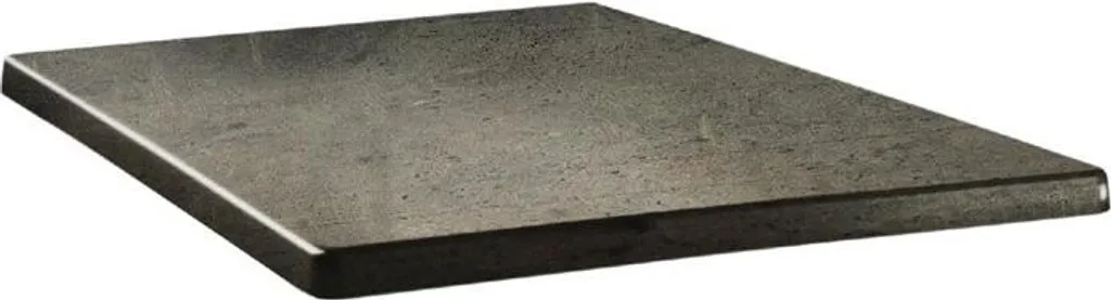 Plateau Topalit Classic Line 80 cm Béton - Résistant UV et Intempéries
