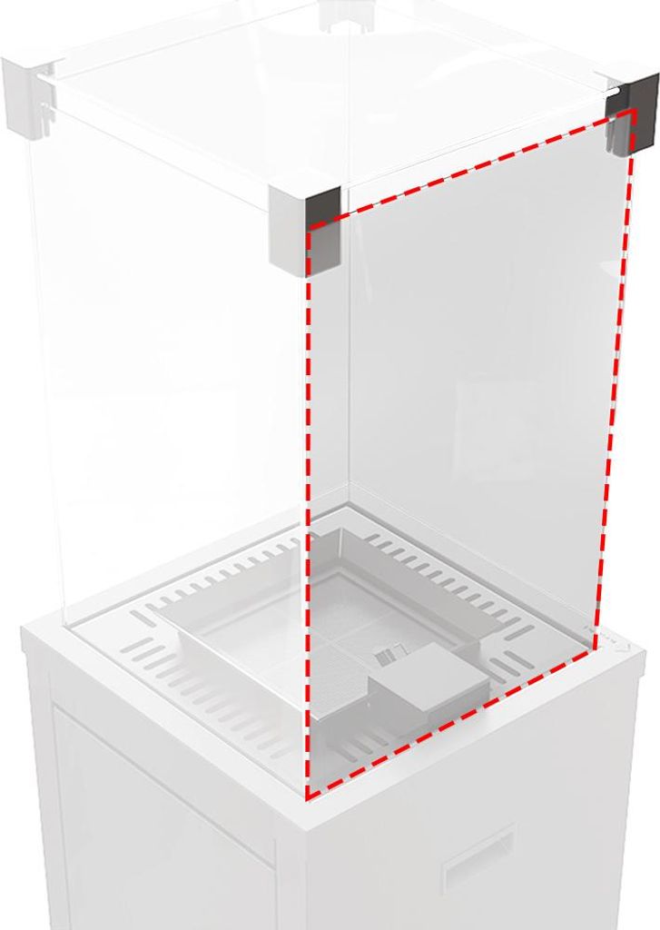Glas für Gasheizung PATIO - Seite