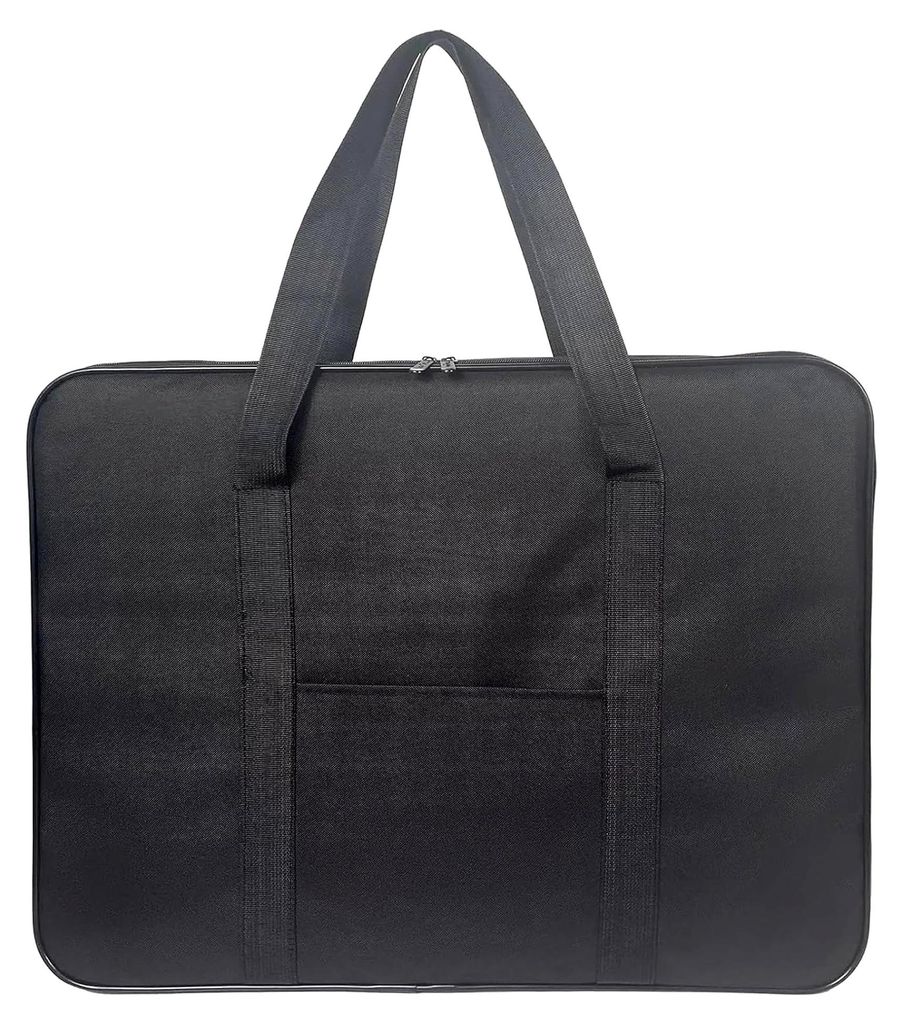 Kunst-Portfolio-Hülle aus Nylon mit Drahtrahmen, Kunst-Aufbewahrungstasche in 37 x 28 Zoll