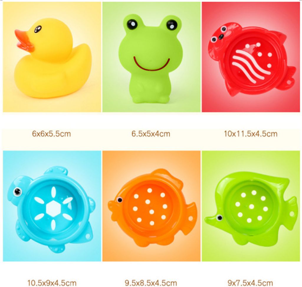 Wasserspielzeuge für Kinder,Badespielzeug-Set, Produktbild 5