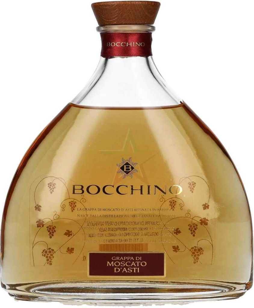 Bocchino Grappa di Moscato d'Asti in Barriques 40,00 % 0,70 Liter