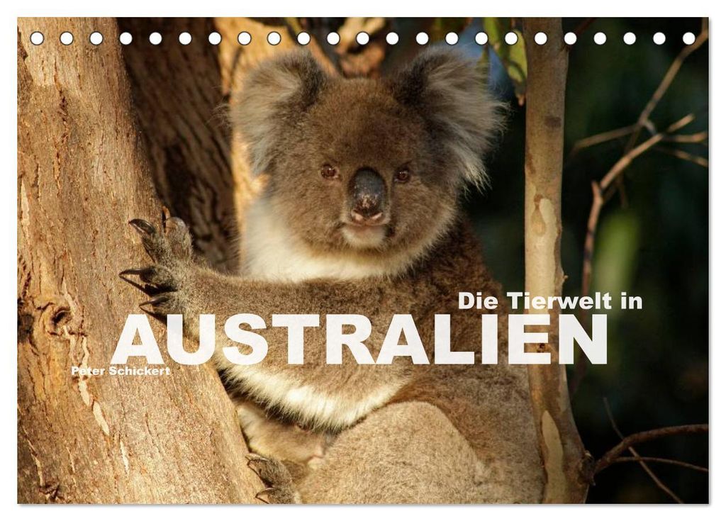 Die Tierwelt in Australien (Tischkalender 2027 DIN A5 quer), CALVENDO Monatskalender