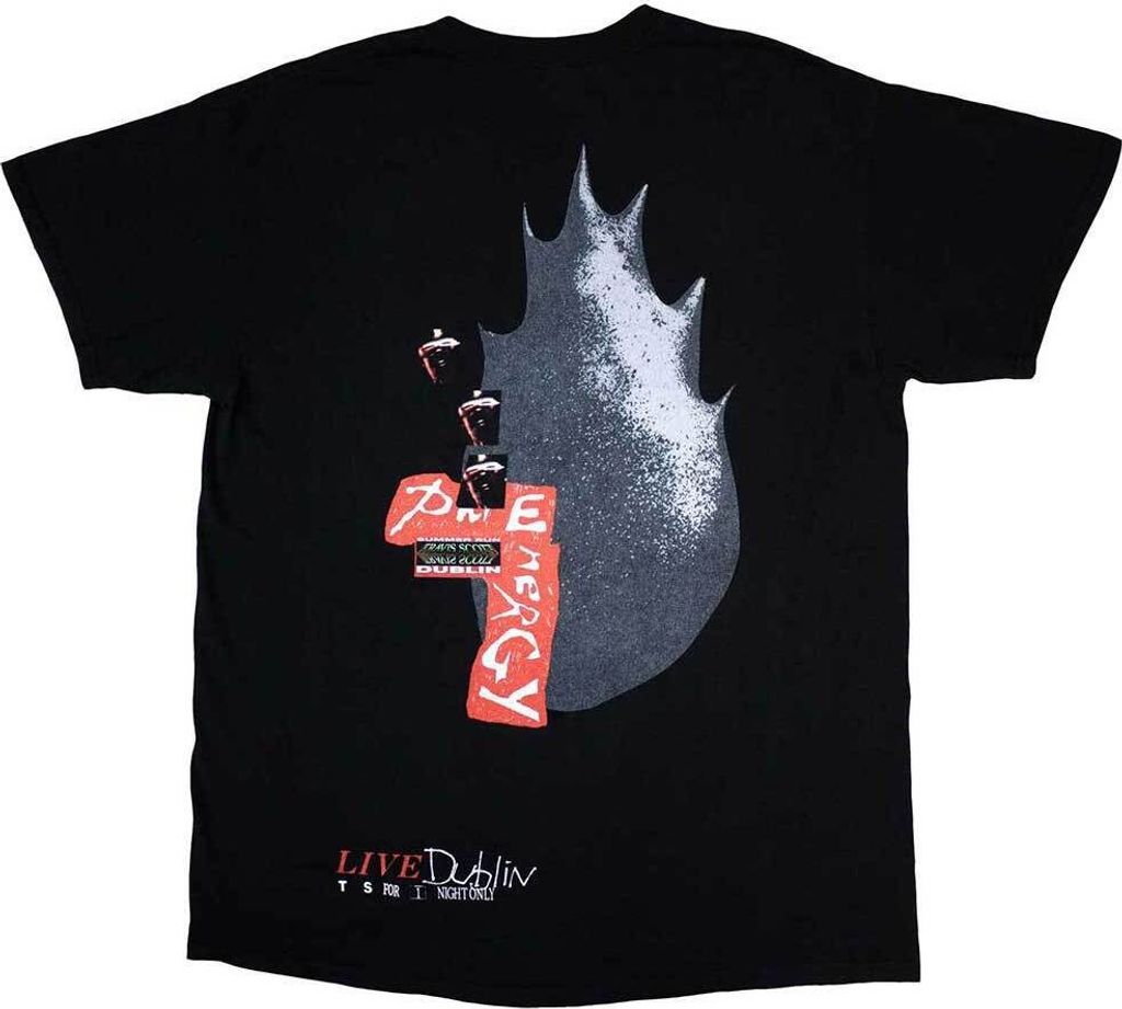 Longsleeve Travis Scott Summer Run 2023 Dublin Autorisé T-shirt Hommes