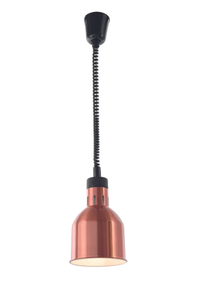 Lampe chauffante rétractable Hendi noire 250W cylindre réglable - 8