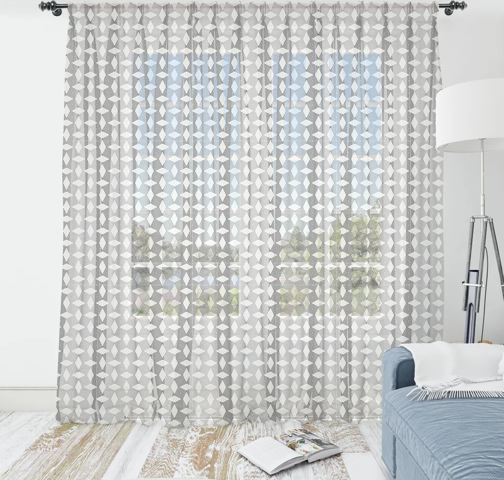 Tapisserie Minimaliste ABAKUHAUS Modern Fashion Geometric Squares 240x274