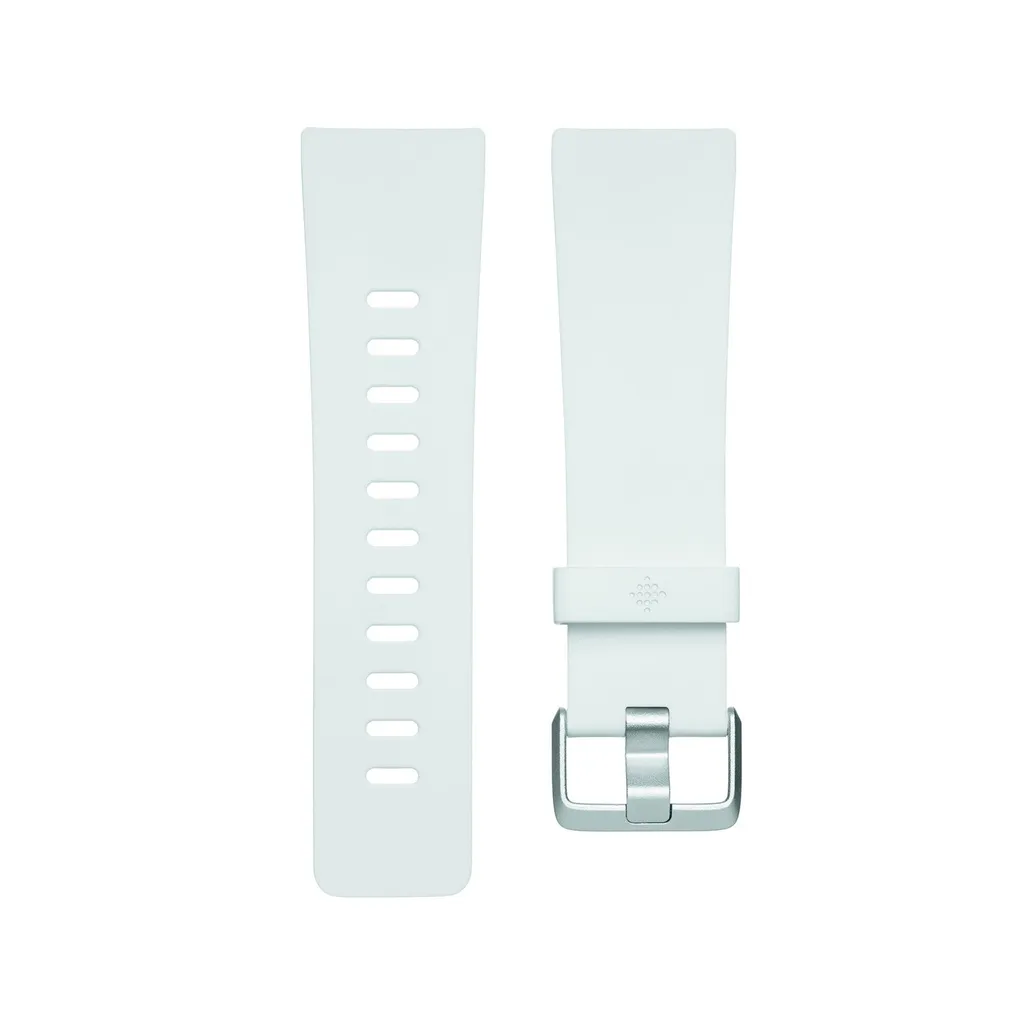 Bracelet de rechange Fitbit Versa blanc en silicone souple et robuste