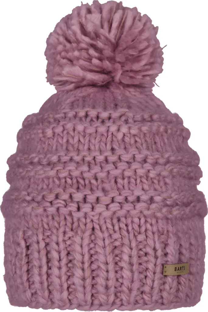 Bonnet de Ski Barts Jasmin Rose Mixte - Idéal pour le Froid et la Neige