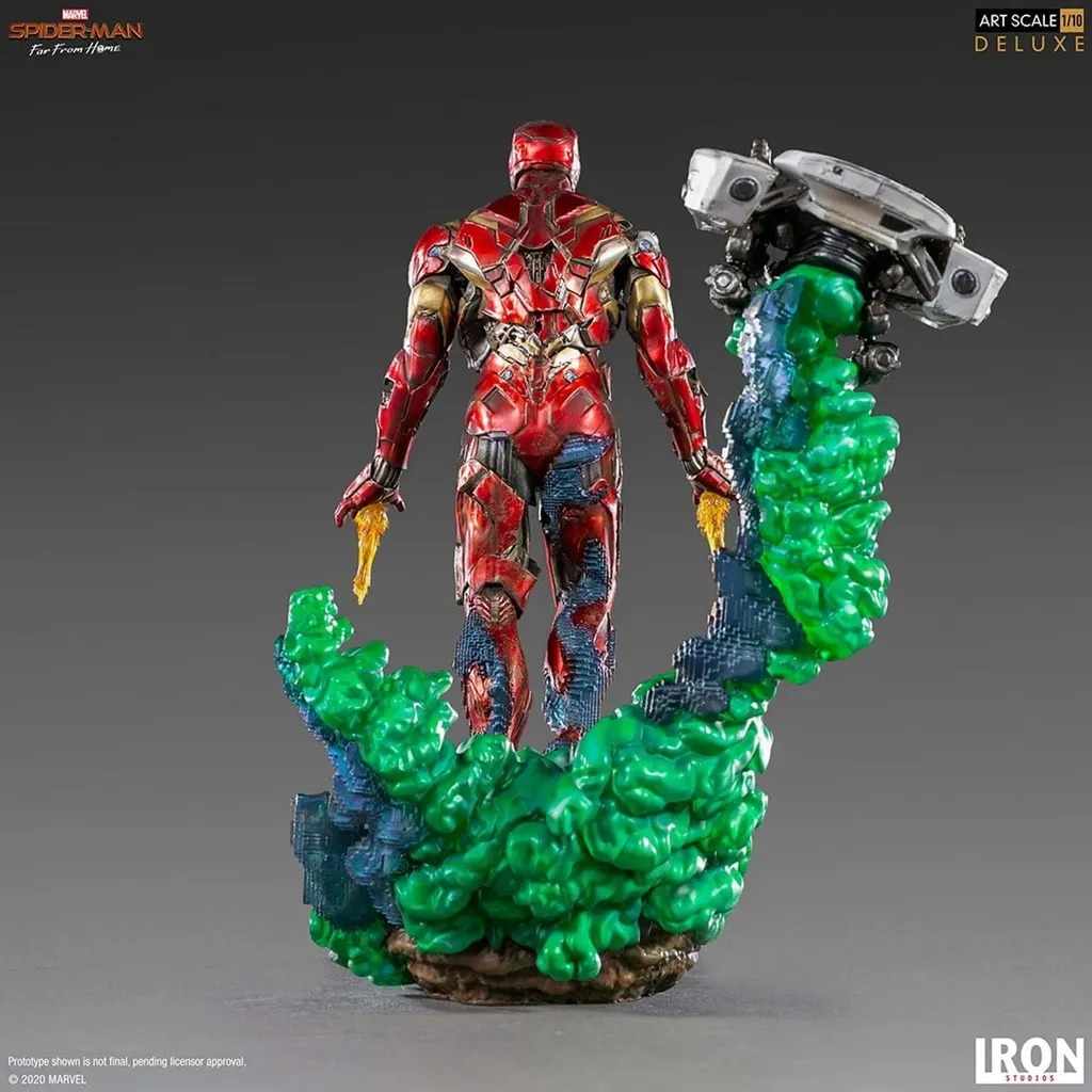 Statue Iron Man Illusion Deluxe Iron Studios : le Cadeau Marvel Idéal - 3