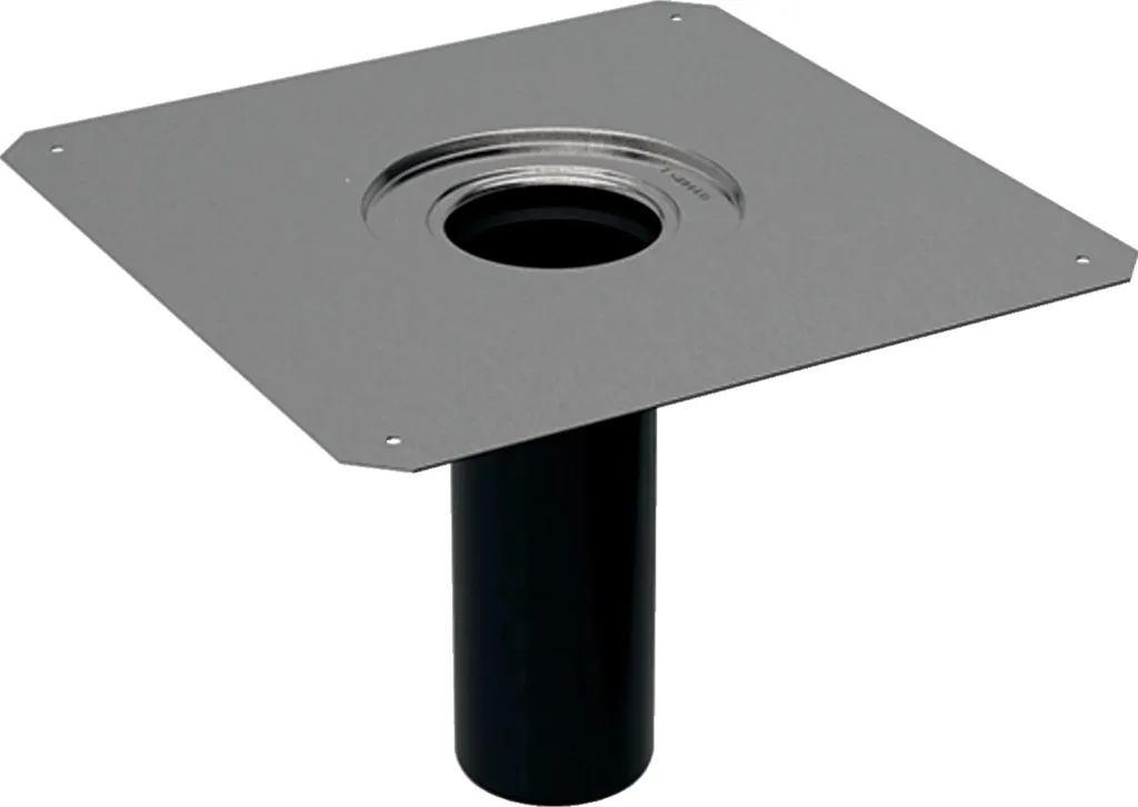 Geberit 359102 Pluvia Raccordo Barriera Vapore d90 CrNi per Tetti Piani