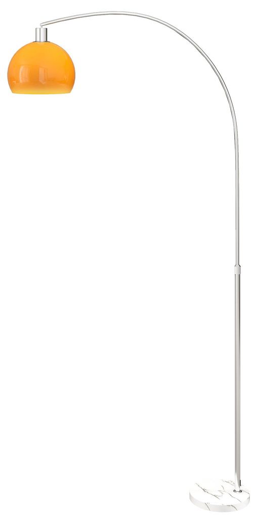 HOMCOM Stehlampe Wohnzimmer im Bogen Design mit Produktbild 