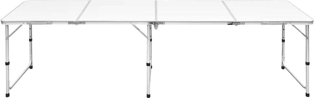 vidaXL Table de camping pliable réglable en hauteur en Image du produit 