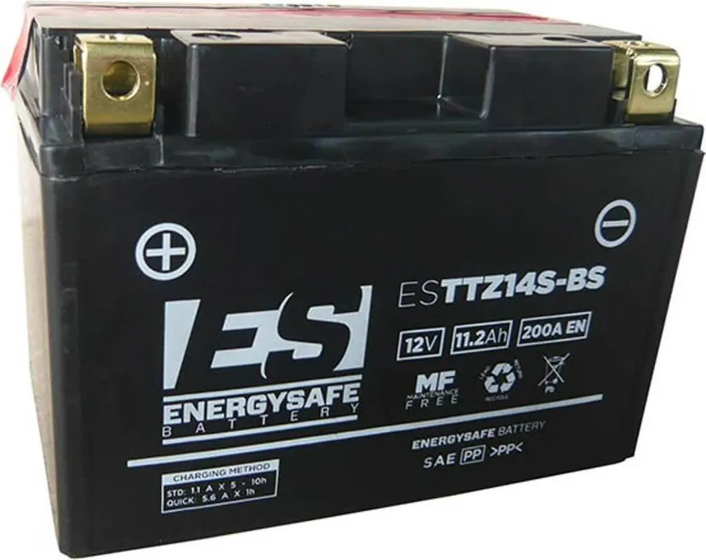 Batteria EnergySafe ESTTZ14S-BS 12V/11,2 sigillata con acido