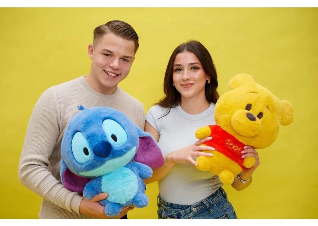 Grande Peluche Stitch 35 cm Huggable - Textile Ultra Doux de Disney - 8