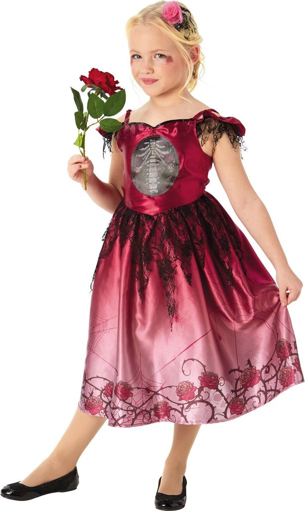 Death & Roses Kleid Kindergröße: 110