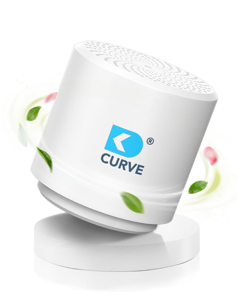 DK medical CURVE Auto Luftreiniger - bright white