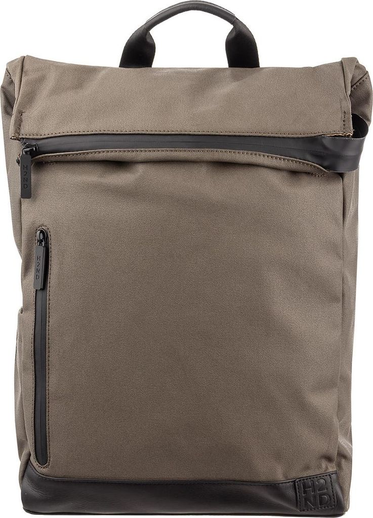 H2ND CL.12683 Backback Canvas Style BERLIN Rucksack ash