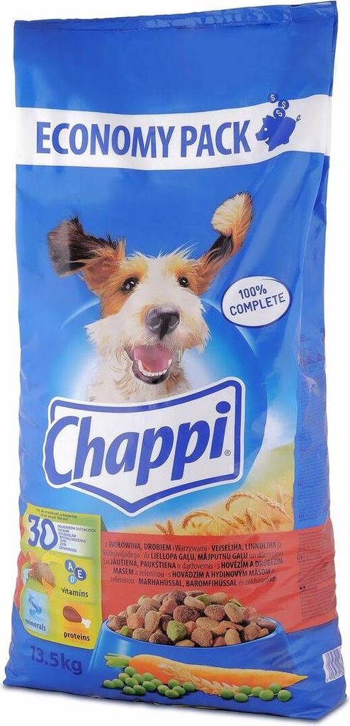 Cibo secco per cani Chappi con manzo, pollame e verdure Immagine del prodotto 