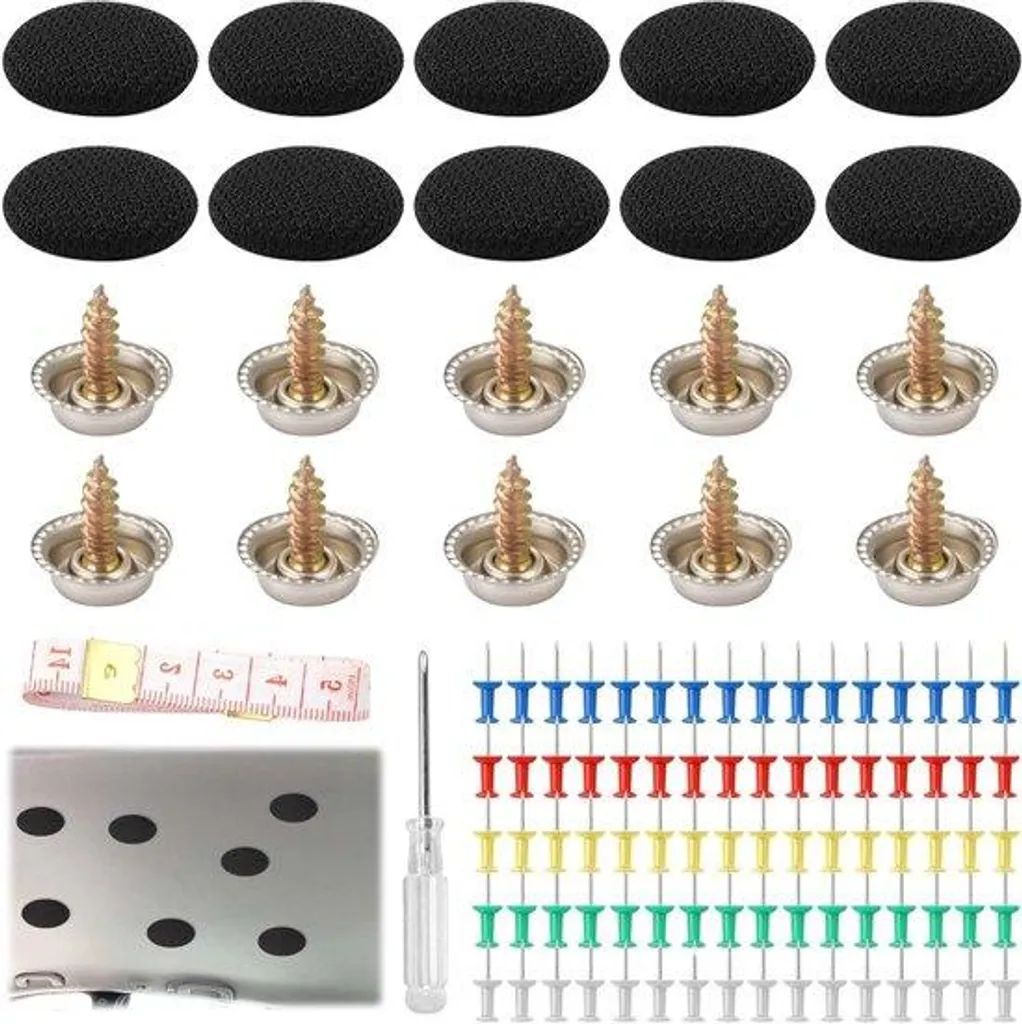 Fixation ciel de toit voiture kit complet vis goupilles et tournevis pro
