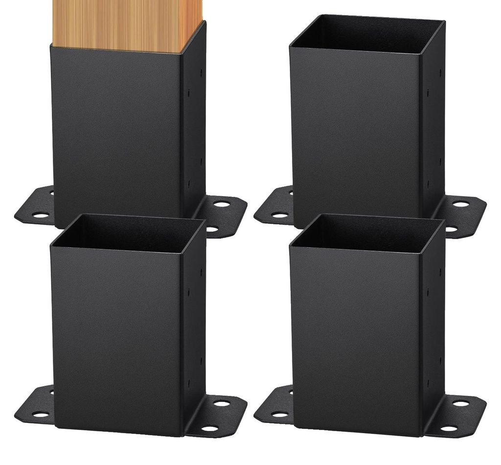 VEVOR - Juego de 4 abrazaderas para postes, 96 x 140 x 163 Imagen del producto 