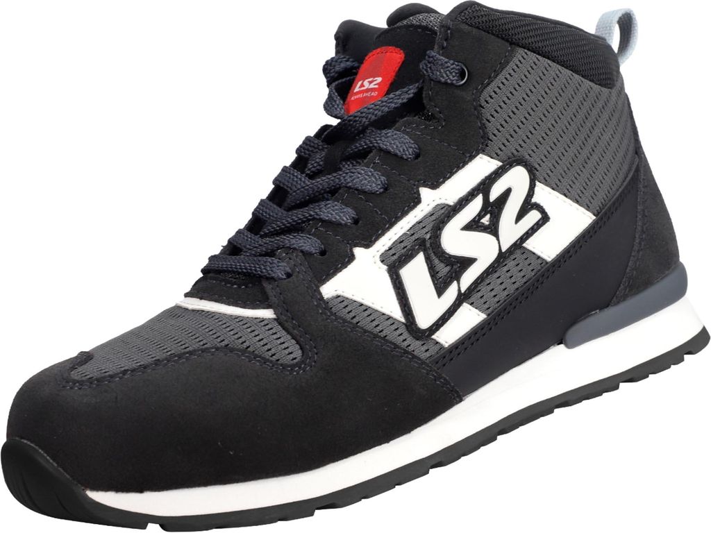 LS2 Nova Motorrad Schuhe, dunkelgrau, 45