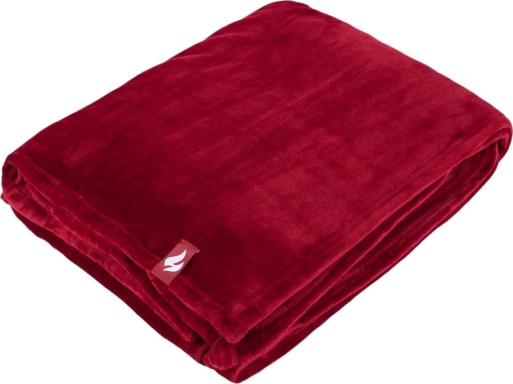 Heat Holders Snuggle Ups Wohndecke Luxus Fleecedecke / Wurfdecke 180 x 200 cm cranberry