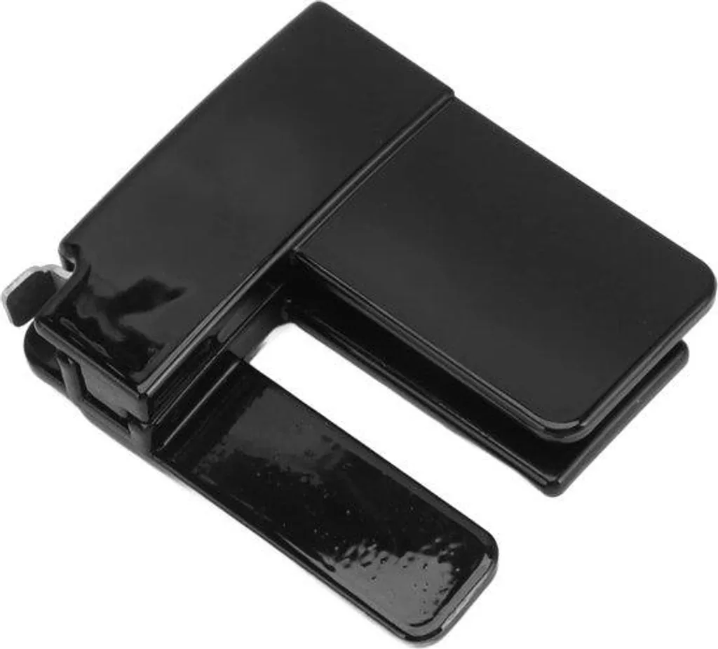 Pince élastique à fourche réglable noire pour sangle pliable pratique