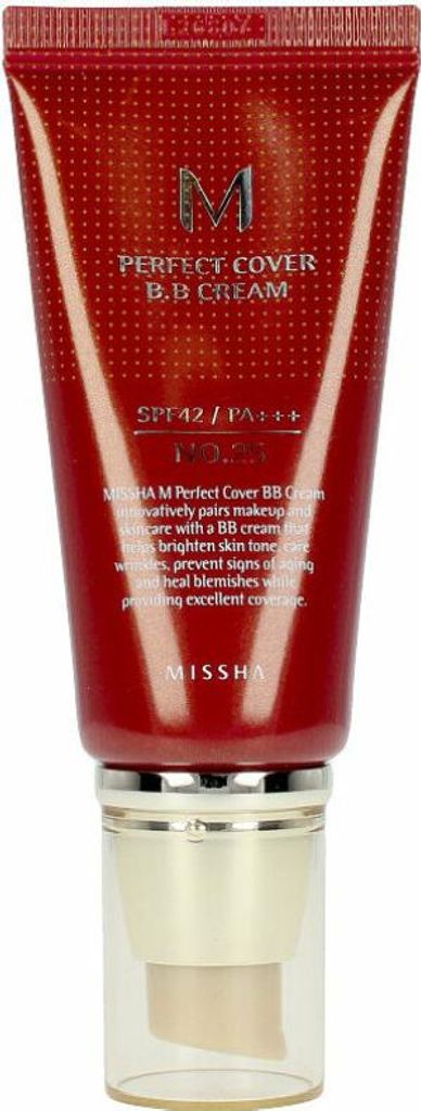 Missha, M Perfect Cover BB Cream, SPF 42 PA+++, nr 25 Zdjęcie produktu 